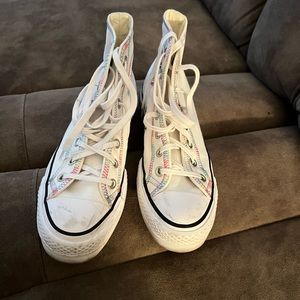 Women’s platform high top converse